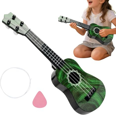 Ukulele per principianti, giocattolo educativo musicale da 43 cm, strumento a corda pulsata, per studenti, casa, aula, sala giochi, scuola, ragazzi e ragazze