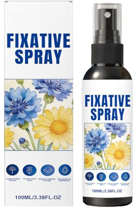 Spray per finitura opaca, fissativo sicuro per artisti, crea uno strato protettivo su tela e carta, finitura opaca