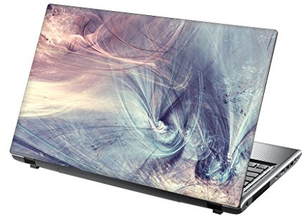 TaylorHe Folie Sticker Skin Vinyl Aufkleber mit bunten Mustern für 15 Zoll 15,6 Zoll (38cm x 25,5cm) Laptop Skin Bunter Auszug