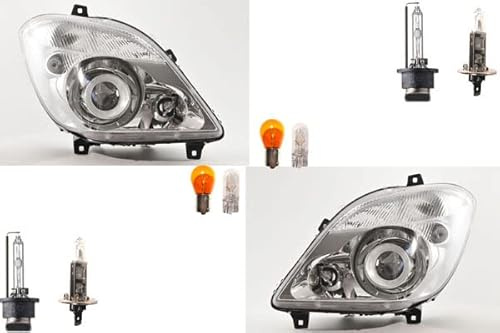 Fari Xenon adatti per Mercedes Sprinter 906 Bi Set di lampadine Li. Re
