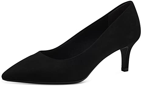 Tamaris klassiska pumps, dam klackskor, TOUCHit-fotbädd, Svart 1 22413 20 001, 36 EU
