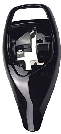 LHD RHD Schaltknauf Abdeckung Zierleiste für B-MW F20 F22 F30 F35 F32 F36 F10 F18 F07 F06 F01 F02 X3 X4 F25 F26 (schwarz)