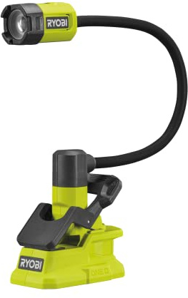 Ryobi RLCF18-0 18V ONE+ Cordless LED Clamp Flex Light (Battery & Charger Excluded)
