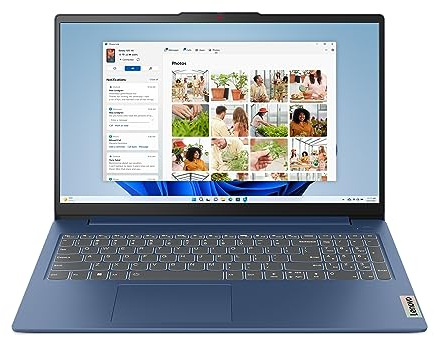 Lenovo IdeaPad Slim 3 - Everyday Laptop - Lightweight - Windows 11-15.6 FHD - 8GB Memory - 256GB Storage - AMD Ryzen 5 7520U - Abyss Blue