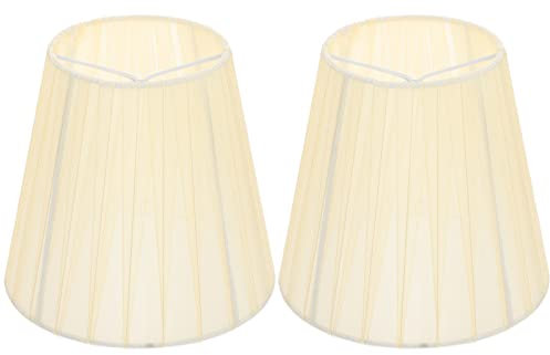 jojofuny 2st Lampenschirm Aus Gaze Laternendekor Licht Schirm Stoff Vintage-pendelleuchte Boden Kandelaber Hängende Leuchten Deckenleuchten Eisen E27 Nachttischlampe Schreibtischlampe