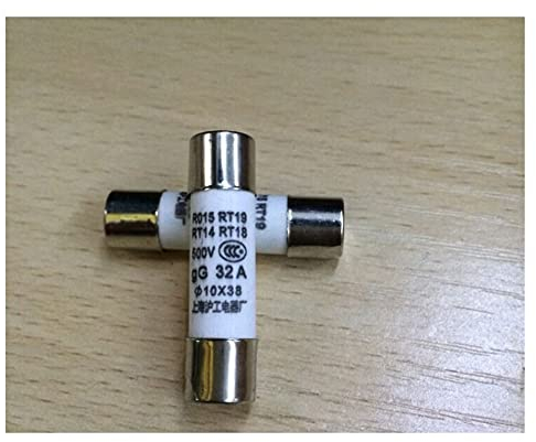 Sicherung 20PCS/Box Keramiksicherung 10 * 38mm 1A 2A 3A 5A 10A 16A 500V Schnelle Keramiksicherung Ersatzsicherung (Color : 25, Size : A)