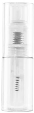 Vaguelly Puderflasche Mit Verschließbarer Düse Für Losen Puder Transparent Tragbar Kleiner Spender Für Talkumpuder Make-up-puder Puderbehälter