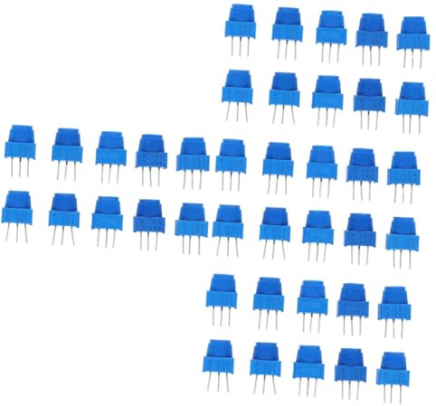 TOPPERFUN 40stücke Teiliges Trimmer Potentiometer Mit Knob Hochpräzise Vertikal Einstellbare Widerstände Für Präzise Elektronik-anwendungen