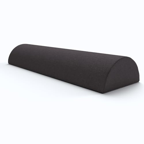 POKAR Kids Sofa Bed for Toddler Convertible Sofa Play Couch for Kids Floor Bed Sofa Chair | Semicircle Pillow | Anthracite
