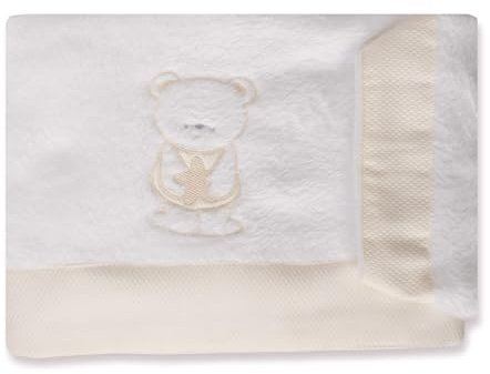 Juego Sábanas Coralina 100% para Cunas/Cama de 70X140 cmtrs. Cálida, Hipersuave, Hipoalergénica. Incluye Sábana Bajera, Encimera y Funda de Almohada. (Teddy Beige)