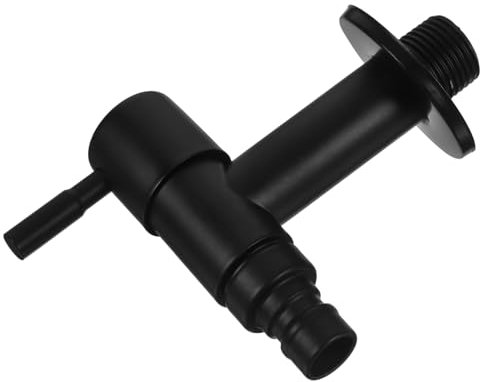 CANIGHT Robinet Mitigeur Noir Pour Salle De Bain Toilettes Lavabo Robinet En Acier Inoxydable À Ouverture Rapide - Design