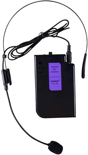 Amplificateur De Voix, Amplificateur De Voix sans Fil Portable à Ceinture Portable, Distance De Transmission du Son De 30 à 50 M, pour Les Enseignants, Les Entraîneurs, Les Guides Touristiq