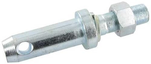 G.L.D. Forniture Goupille de connexion inférieure pour fixation d'outils 22 x 140 mm Cat 1 filetage M22 x 1,5 mm avec écrou de verrouillage