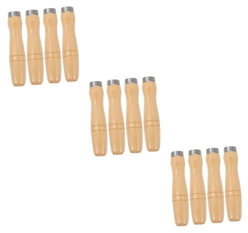 DIYEAH 3 set Lima Con Manico In Legno Utensili Per La Lavorazione Del Legno Impugnatura Per Lima Portatile Impugnatura Per Attrezzo Da Carpentiere Ergonomica 4 pezzi * 3