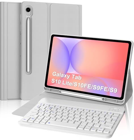 FOGARI Keyboard Case for Samsung Galaxy Tab S10 Lite 2025 /S10 FE/S9FE/S9