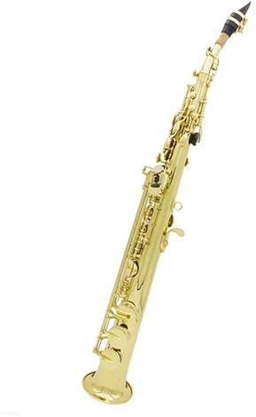 Saxophone für Musikliebhaber Bb Sopransaxophon vergoldetes Instrument(Type 2)