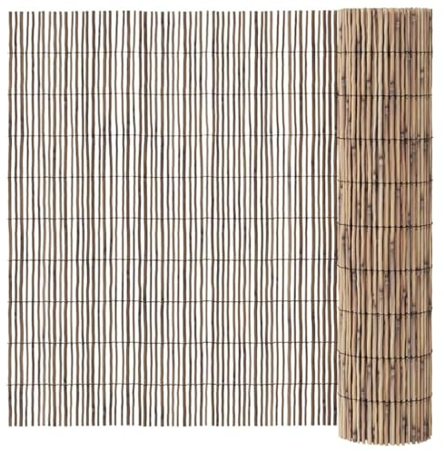Clôture En Roseau Naturel Pour Jardin 150x500 Cm | Barrière Intimité Extérieur, Résistance Intempéries, Installation Facile, Taille 100x1000 Cm Disponible