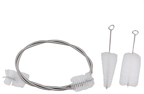 lovermusic Nylon Metall Kornett Reinigungsbürsten-Set Trompete Wind Instrumente Teile