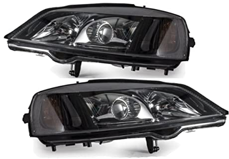 DM Autoteile 30274 Set Opel Astra G Xenon Scheinwerfer Rechts & Links Schwarz D2S/H7 Bj 97-04