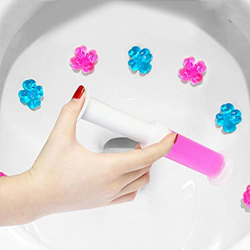 Gidenfly Toilet Cleaning Gel, Toilet Cleaning Stamp, Toilet Air Freshener, Toilet Bowl Cleaner, Colorful Touch-Free Toilet Fresh Gel Cleaning Stamp Remove Odors, For Toilet Cleaning