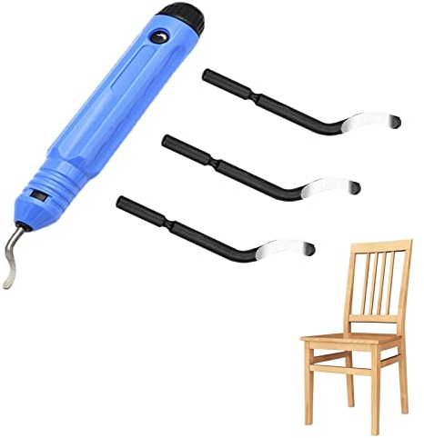 Strumento Sbavatura,Attrezzo Universale per Sbavatura,Tagliatori per Sbavatura,Sbavatore di Attrezzi Set Universale,per Acciaio,Alluminio,Plastica e Legno