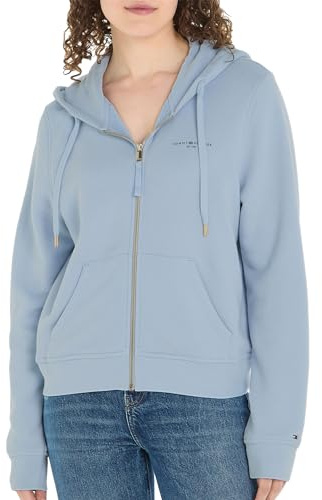 Tommy Hilfiger Damen Hoodie mit Reißverschluss 1985 Zipper