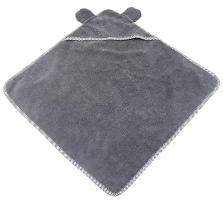 EUYIMOMO Bademantel Hund Saugfähiges Handtuch aus Mikrofaser for Haustiere, Badetuch for Hunde und Katzen, Pflegeprodukte for Haustiere (Color : B, Size : L)
