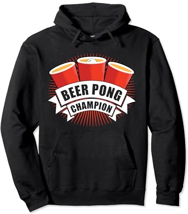 Beerpong Herren Bier Pong Bierpong Pullover Hoodie