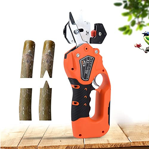 XNZJHPP Cesoie elettriche per innesto, Forbici da potatura per innesto di piantine di Alberi da frutto con Display LCD, Attrezzo da Giardinaggio Coltello per innesto, per Alberi da frutto
