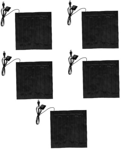 Mipcase 5pezzi Usb Tappeto Riscaldante Per Germinazione Mat Per Riscaldamento Per Coltivazione Del Temperature
