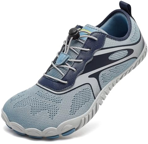 HOBIBEAR Zapatos Descalzos Unisex para Correr Trail Running | Secado rápido | Puntera Ancha | Zapatos Minimalistas