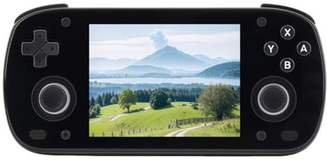 JUCHRZEY Retroids Pocket Mini Consola de Juegos Retro Portátil Handheld con WIFI6 BT 5.1 y Pantalla IPS OLED de 3.7 Pulgadas