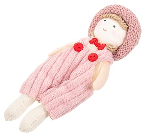 IMIKEYA Puppendekoration Fingerkuppenpuppen Marionettenwagen nzubehör nkleidung nzubehör Simulierte Rosa Stoff