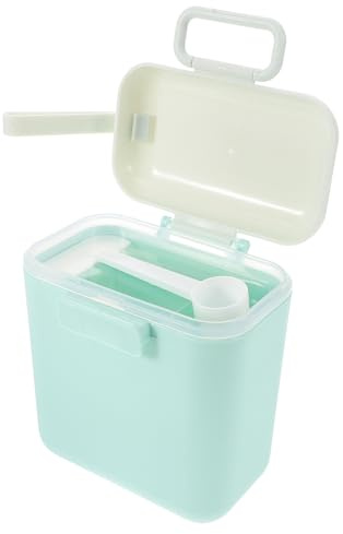 Holibanna Milchpulver Transportbox mit Luftdichtem Verschluss Praktischer für Unterwegs Einfacher Reinigung und Robustem Design mit Abgerundeten Kanten
