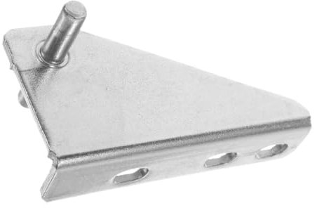 Lurrose Accessori per congelatore cerniere per porte in acciaio inox cerniera albero cerniera congelatore professionale sostituzione cerniere frigorifero argento