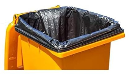 Blue Finch x3 10 pack Super Strong Wheelie Bin Black Bin Liners 10 Pack x3, 300 Litres capacity each bag (Total 30 bags (30)
