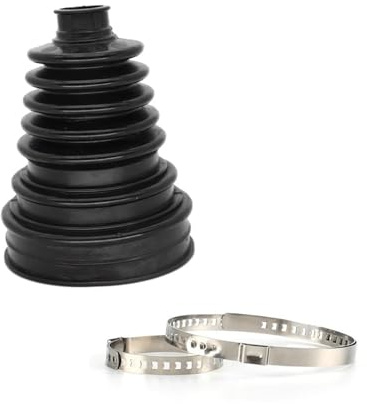 Kit giunti Kit cuffia semiasse divisa, soffietti adesivi per albero motore, universale, con pinze e clip, accessori per attrezzi di riparazione auto Kit giunti alberi di trasmissione(Boot uncut)