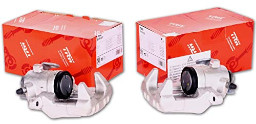 2x TRW Bremssattel hinten links+rechts | BHN317 + BHN318 passend für Golf 5 6 PR-1KD/1KQ