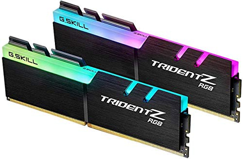 G.SKILL Trident Z RGB Series DDR4 RAM (XMP) 16GB (2x8GB) 3000MT/s CL16-18-18-38 1.35V Intel AMD Desktop Computer Memory U-DIMM (F4-3000C16D-16GTZR)