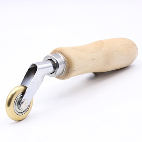 Profi Qualität Andrückrolle 6mm Messing Andrück Rolle Folie Dachdecker