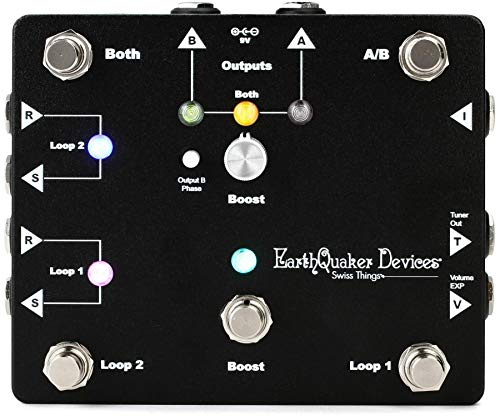 EarthQuaker Devices Swiss Things Guitar Effects Pedalboard Reconciler