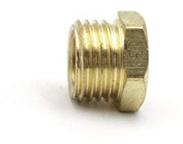 Reducer / Reducing Nipple Plumbing Fittings Short Version Male Thread G 1/4 Inch Internal Thread G 1/8 Inch