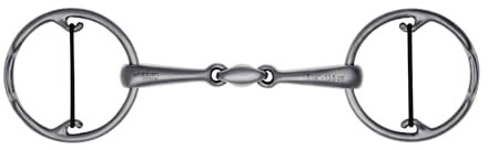 Stübben Gebiss 2122 Bucephalus Pro Horse Wassertrense doppelt gebrochen - 11,5 cm - 16 mm - Edelstahl