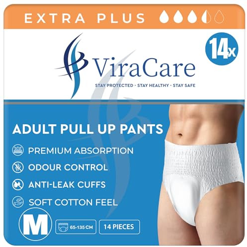 14 x Extra Plus Incontinence Pants Women and Men, Adult Nappies