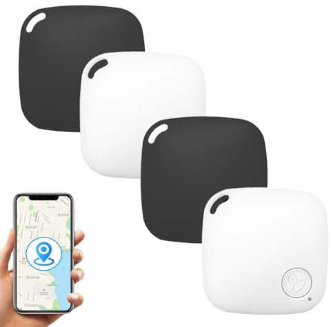LINNIW Key Finders Smart Bluetooth Tracker, Item Locator GPS Tracking Device APP Control Compatible with iOS Android for Keys, Pets, Phone, Wallet, Handbag Party