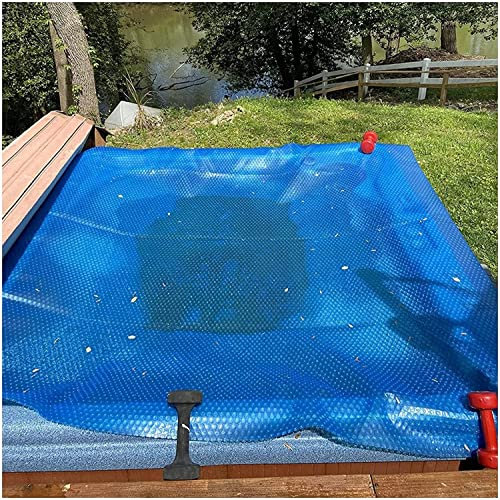 Dustproof Pool Protector Cover - Heavy-Duty Insulating Solar Heating for Above-Ground Pools and Hot Tubs