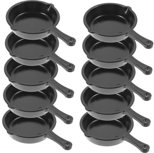 20pcs Miniature Frying Lightweight Dollhouse Kitchenware for Creative Play Easy Clean Mini Cooking Accessories for Dollhouse Scenes