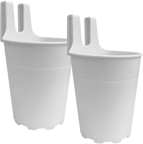 Lot de 2 porte-gobelets en plastique blanc, léger et facile à transporter, ensemble de sacs porte-gobelets de plage, organisateur de boissons portable, pour piscine, pique-nique, sable, voyage en