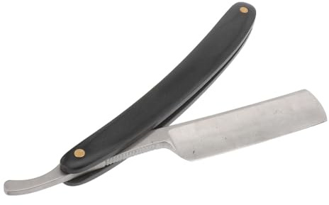 DEARMAMY Haar Rasierer für Männer Vintage Handrasierer Sicherer Bart Rasierer Salon Rasiergerät Manueller Rasiermesser für Haare