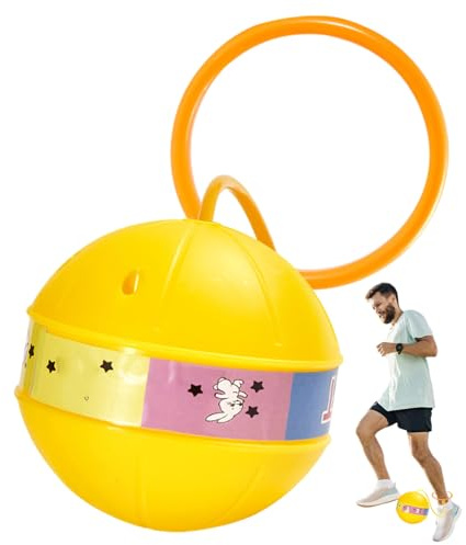 Knöchel Skip Ball Mit Licht – Leuchtender Hüpfball Knöchelspielzeug Für Kinder Erwachsene Fitness Bewegung Koordination Party Nachtspiel Sensorik Training | Bewegungsförderndes Spiel For Outdoor Sport